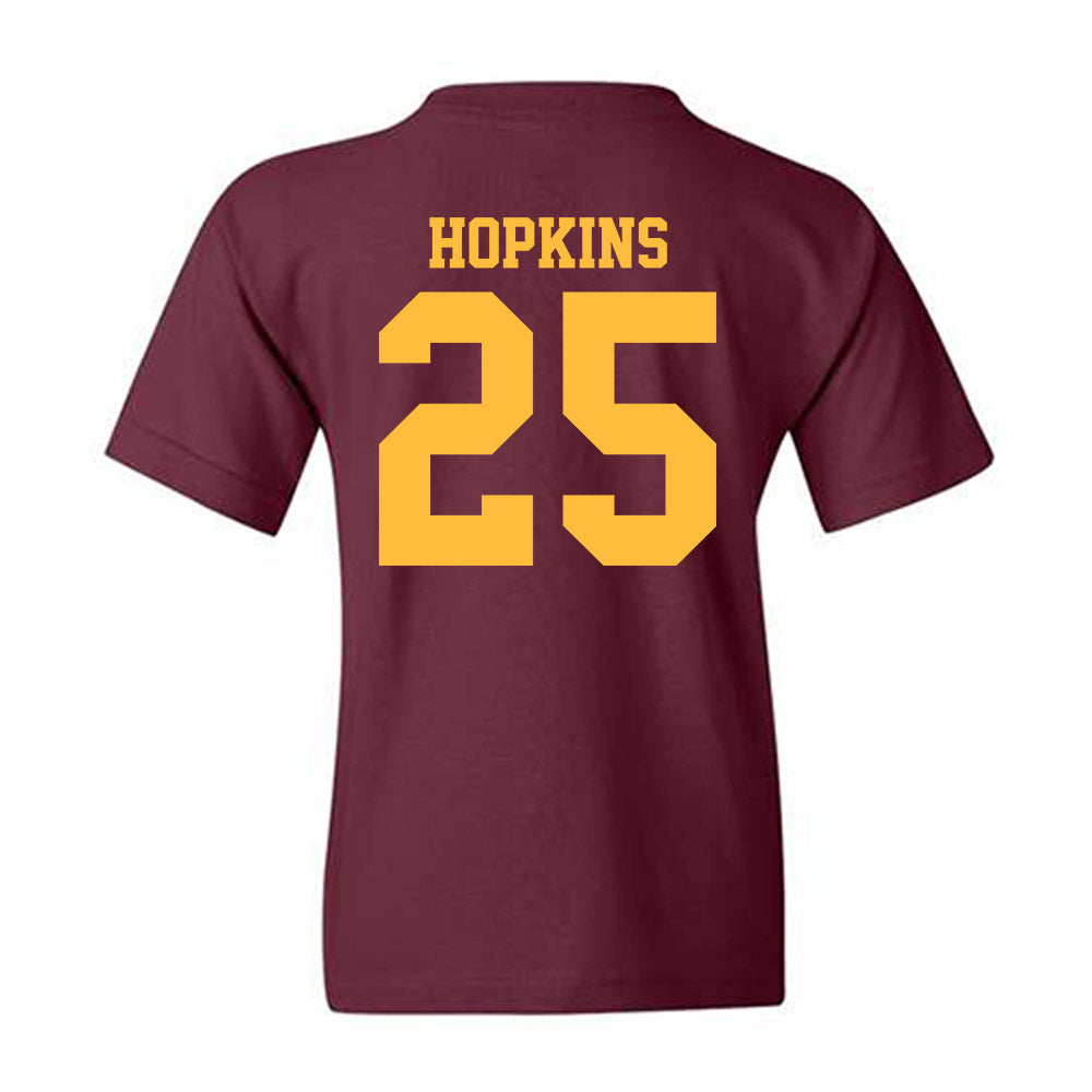Minnesota - NCAA Football : Justin Hopkins - Classic Shersey Youth T-Shirt-1