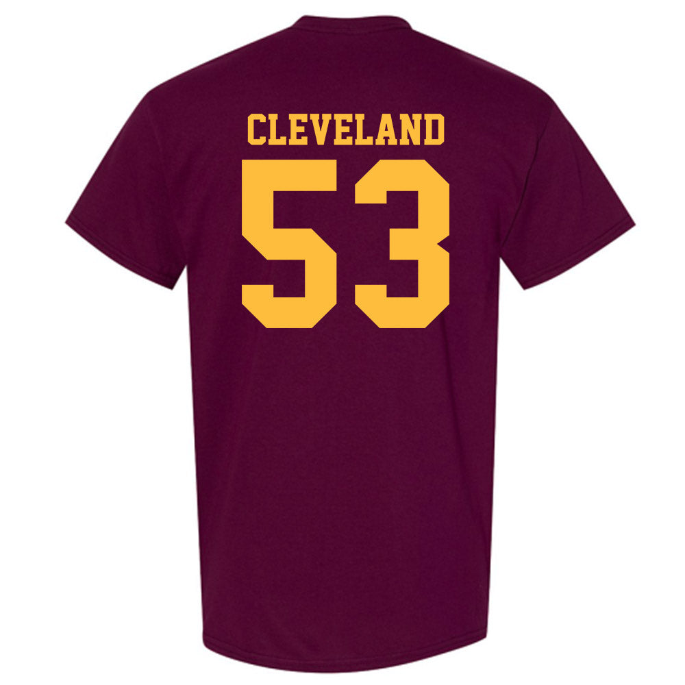 Minnesota - NCAA Football : Nate Cleveland - Classic Shersey T-Shirt-1