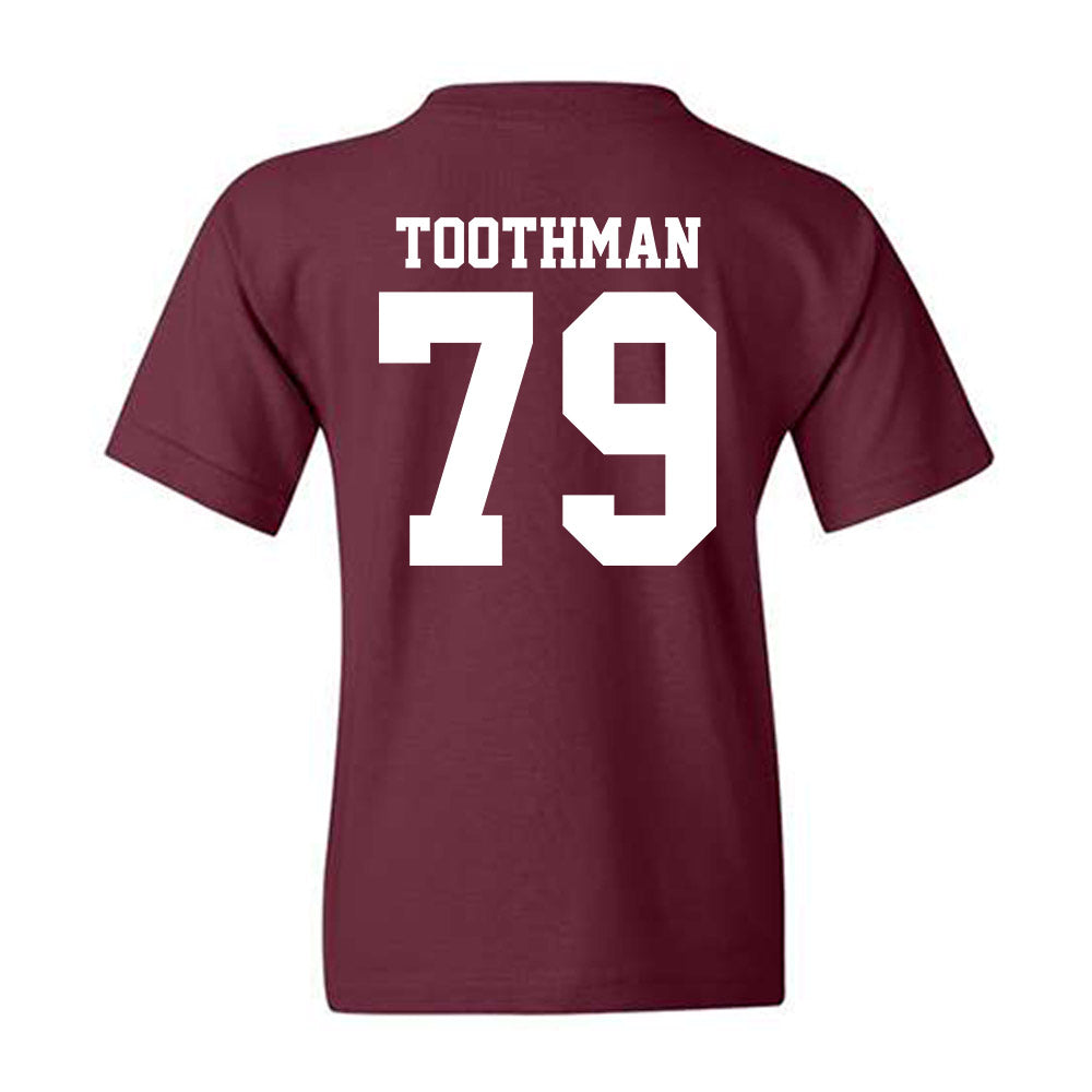 Mississippi State - NCAA Football : Dalton Toothman - Classic Shersey Youth T-Shirt-1
