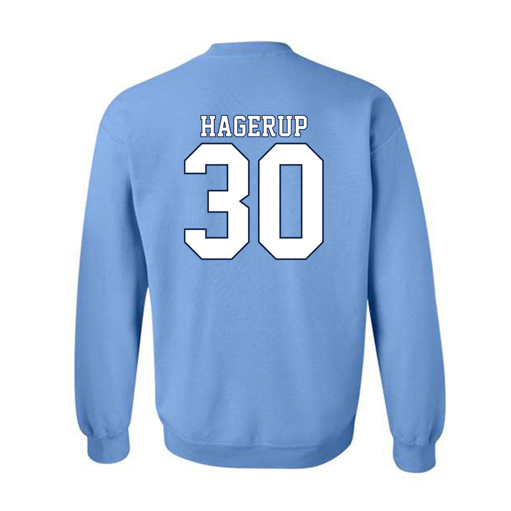 UNC - NCAA Men's Lacrosse : Leif Hagerup - Classic Shersey Crewneck Sweatshirt-1