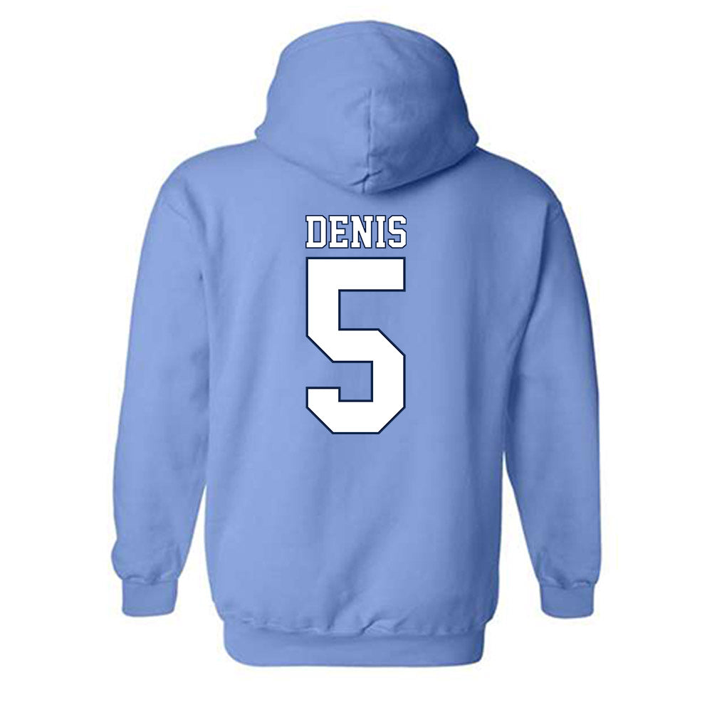 UNC - NCAA Men's Basketball : Isaiah Denis - Classic Shersey Hooded Sweatshirt-1