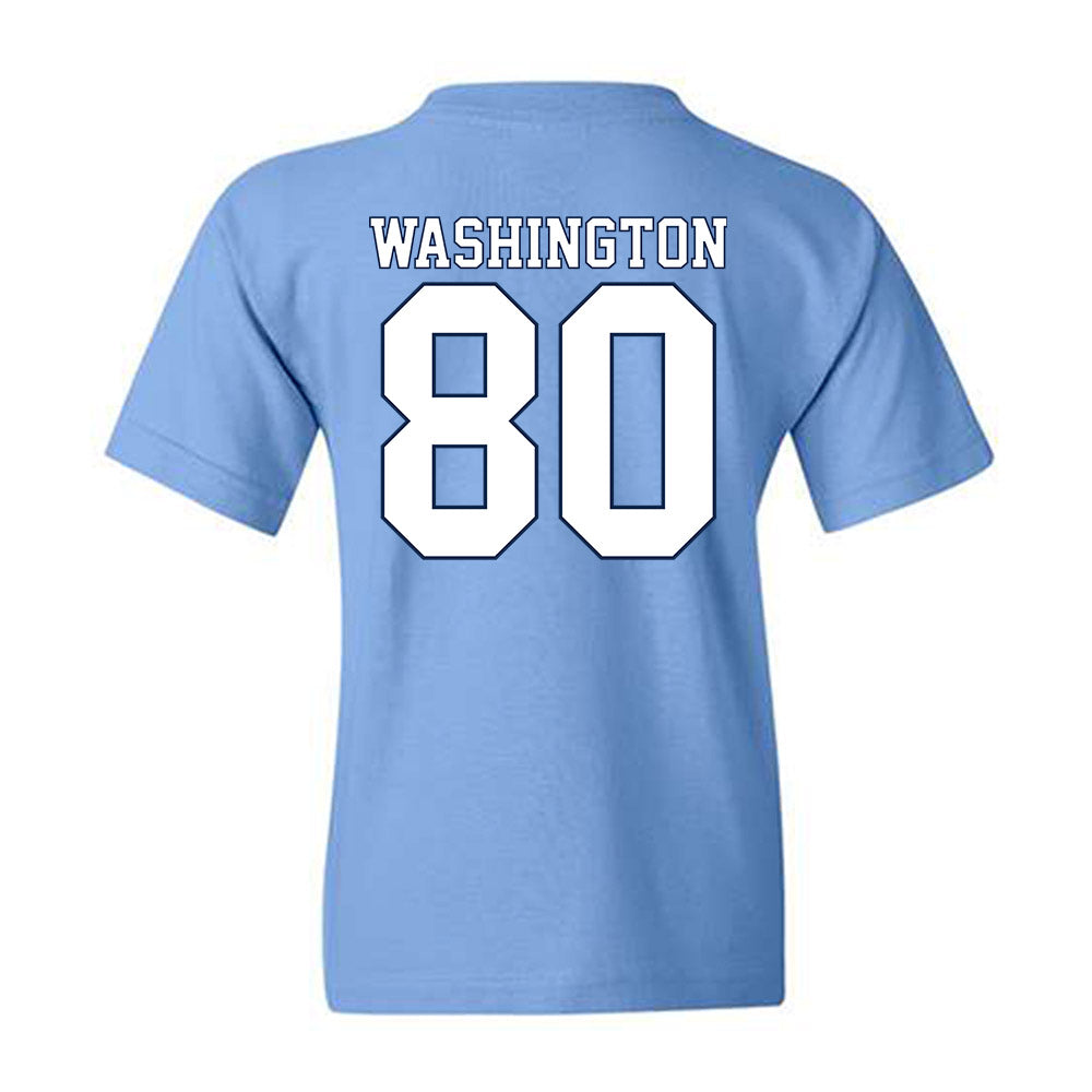 UNC - NCAA Football : Jordan Washington - Classic Shersey Youth T-Shirt-1