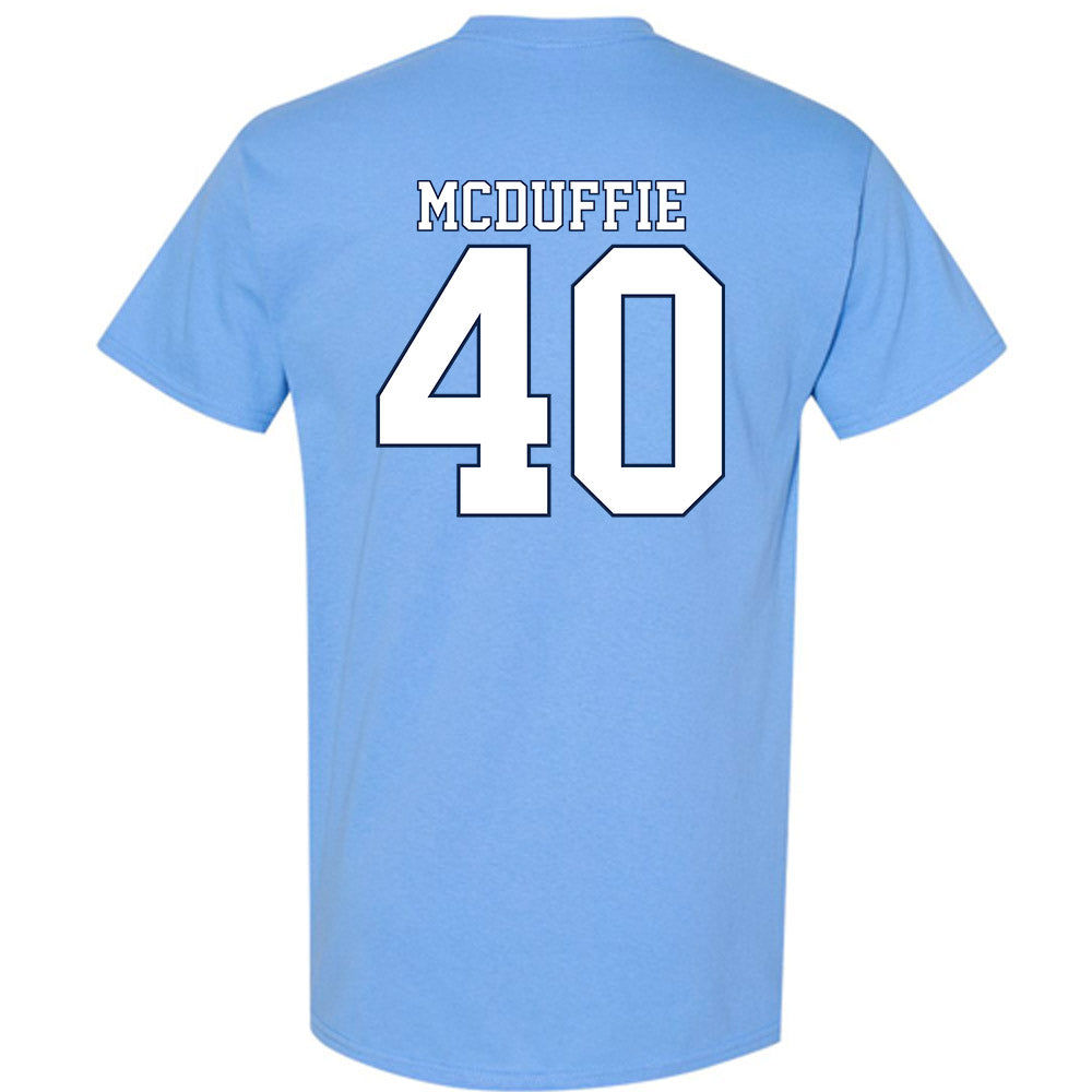 UNC - NCAA Baseball : Walker McDuffie - Classic Shersey T-Shirt-1