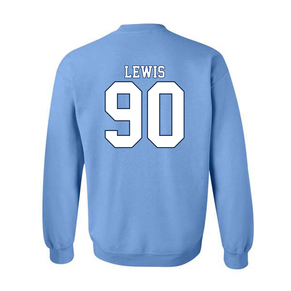 UNC - NCAA Football : Xavier Lewis - Classic Shersey Crewneck Sweatshirt-1