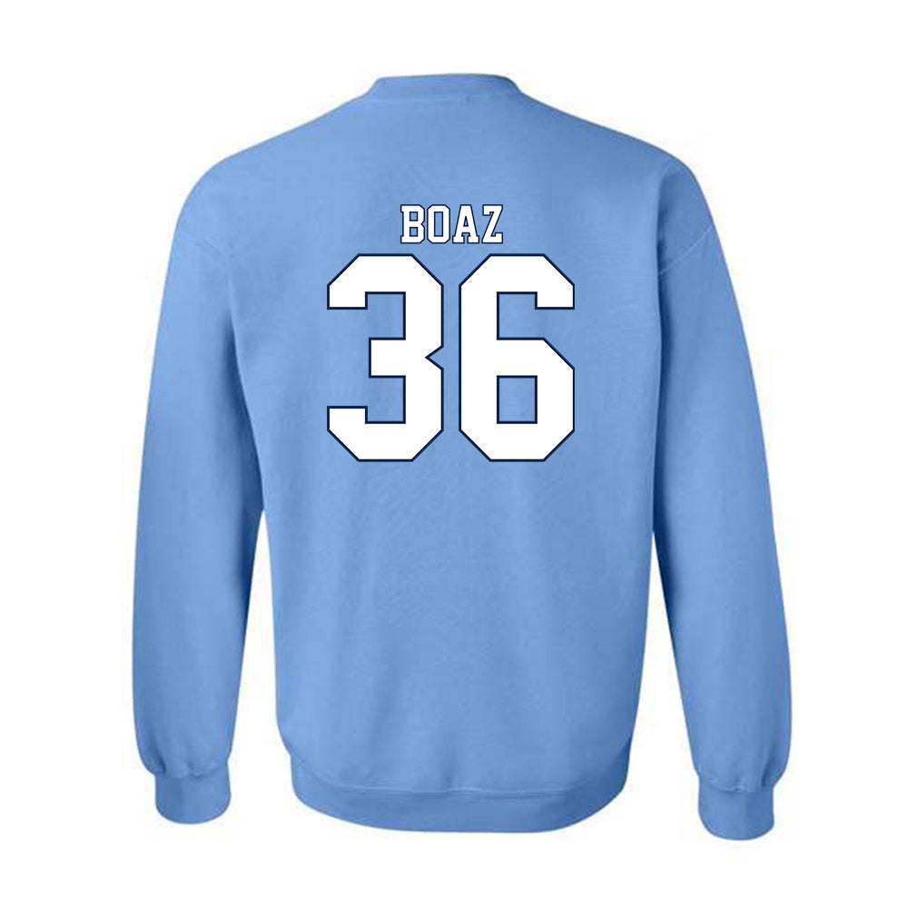 UNC - NCAA Baseball : Folger Boaz - Classic Shersey Crewneck Sweatshirt-1
