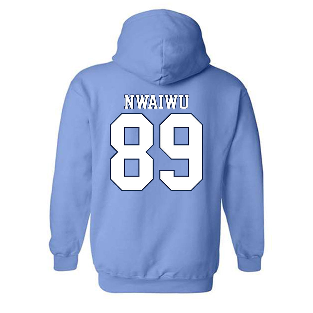 UNC - NCAA Football : Emmanuel Nwaiwu - Classic Shersey Hooded Sweatshirt-1