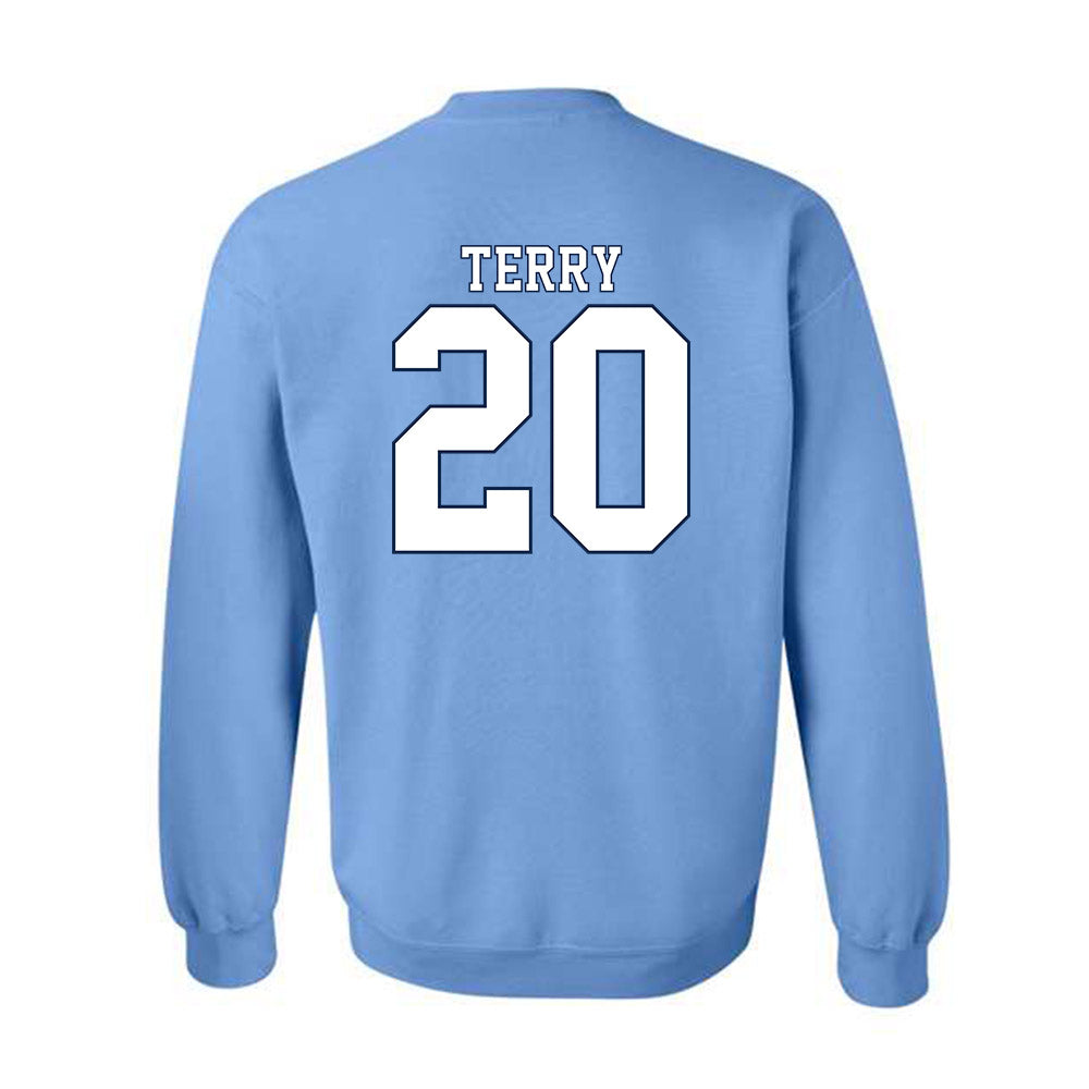 UNC - NCAA Baseball : AJ Terry - Classic Shersey Crewneck Sweatshirt-1