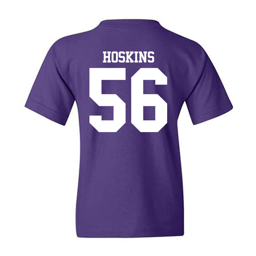 Northwestern - NCAA Football : Tre Hoskins - Classic Shersey Youth T-Shirt-1