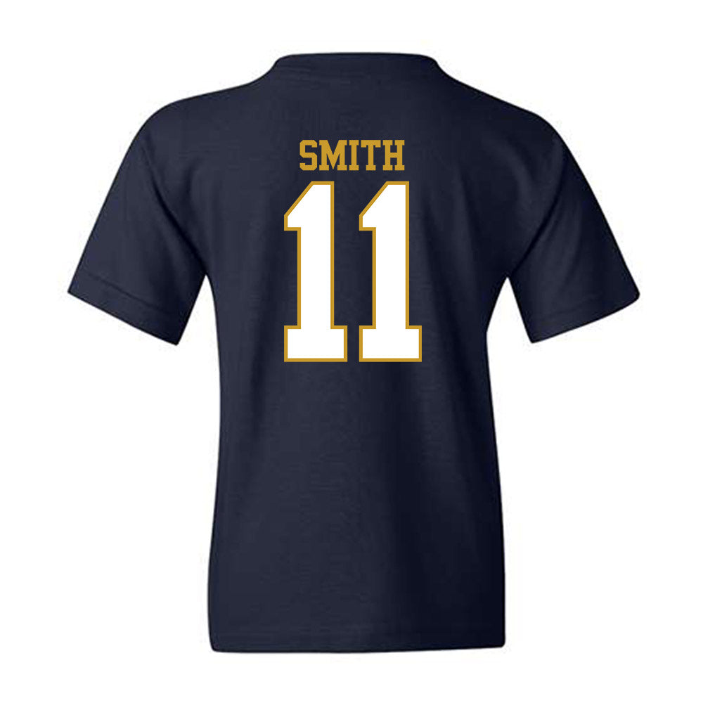 Notre Dame - NCAA Women's Basketball : Jordyn Smith - Generic Shersey Youth T-Shirt-1