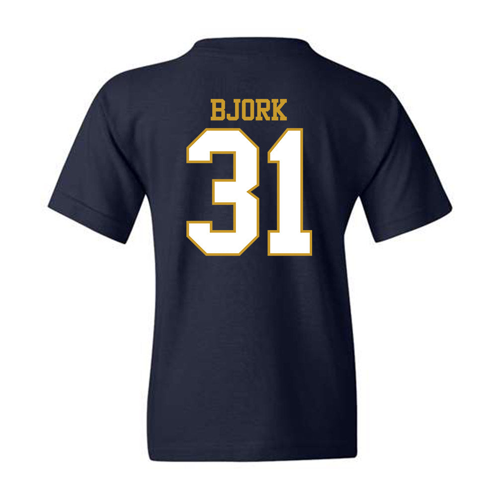Notre Dame - NCAA Women's Volleyball : Anna Bjork - Generic Shersey Youth T-Shirt