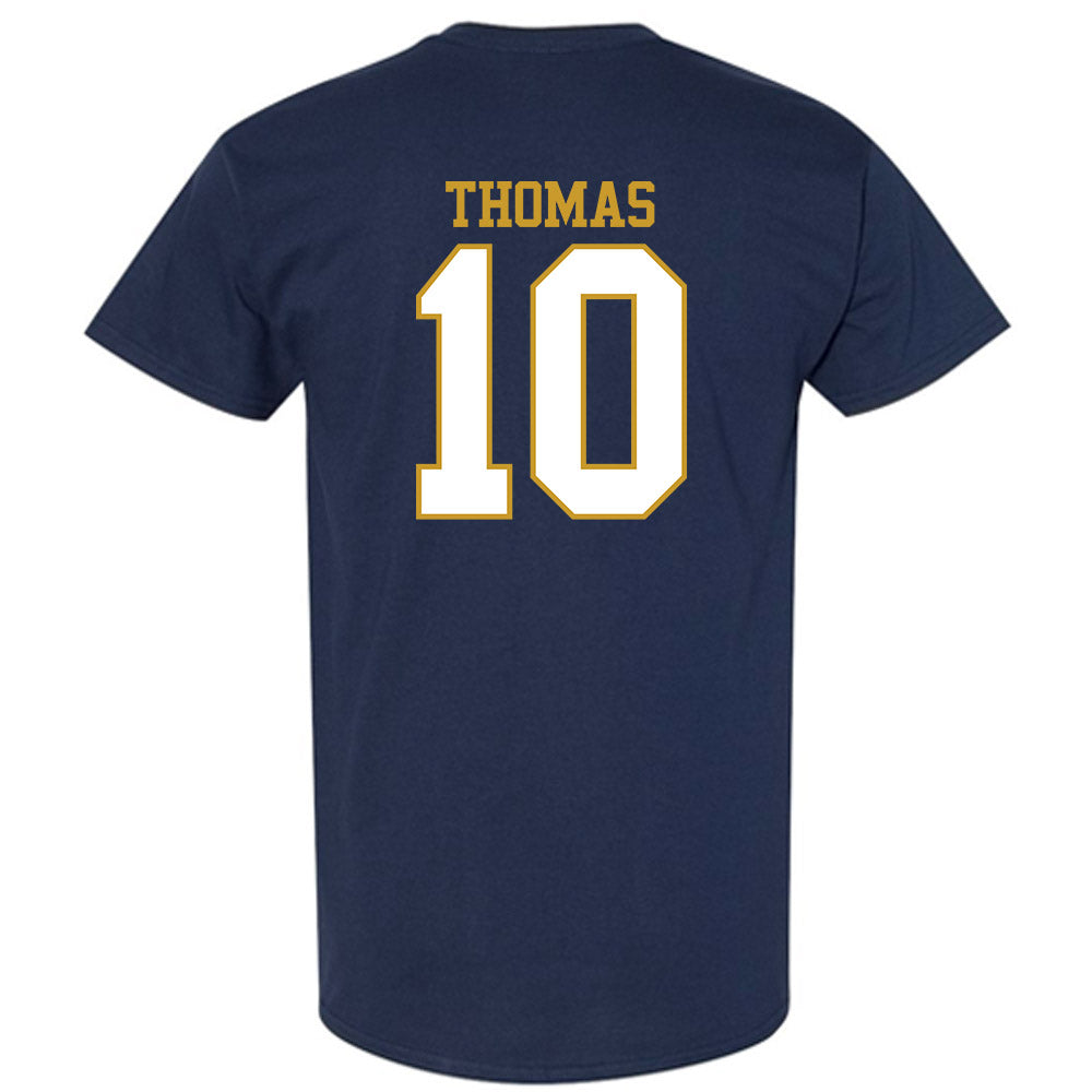 Notre Dame - NCAA Football : Loghan Thomas - Generic Shersey T-Shirt-1