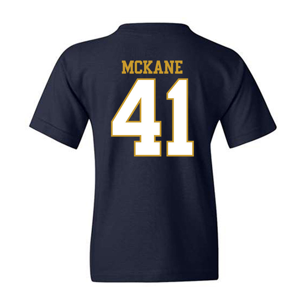 Notre Dame - NCAA Men's Lacrosse : Matthew McKane - Generic Shersey Youth T-Shirt-1