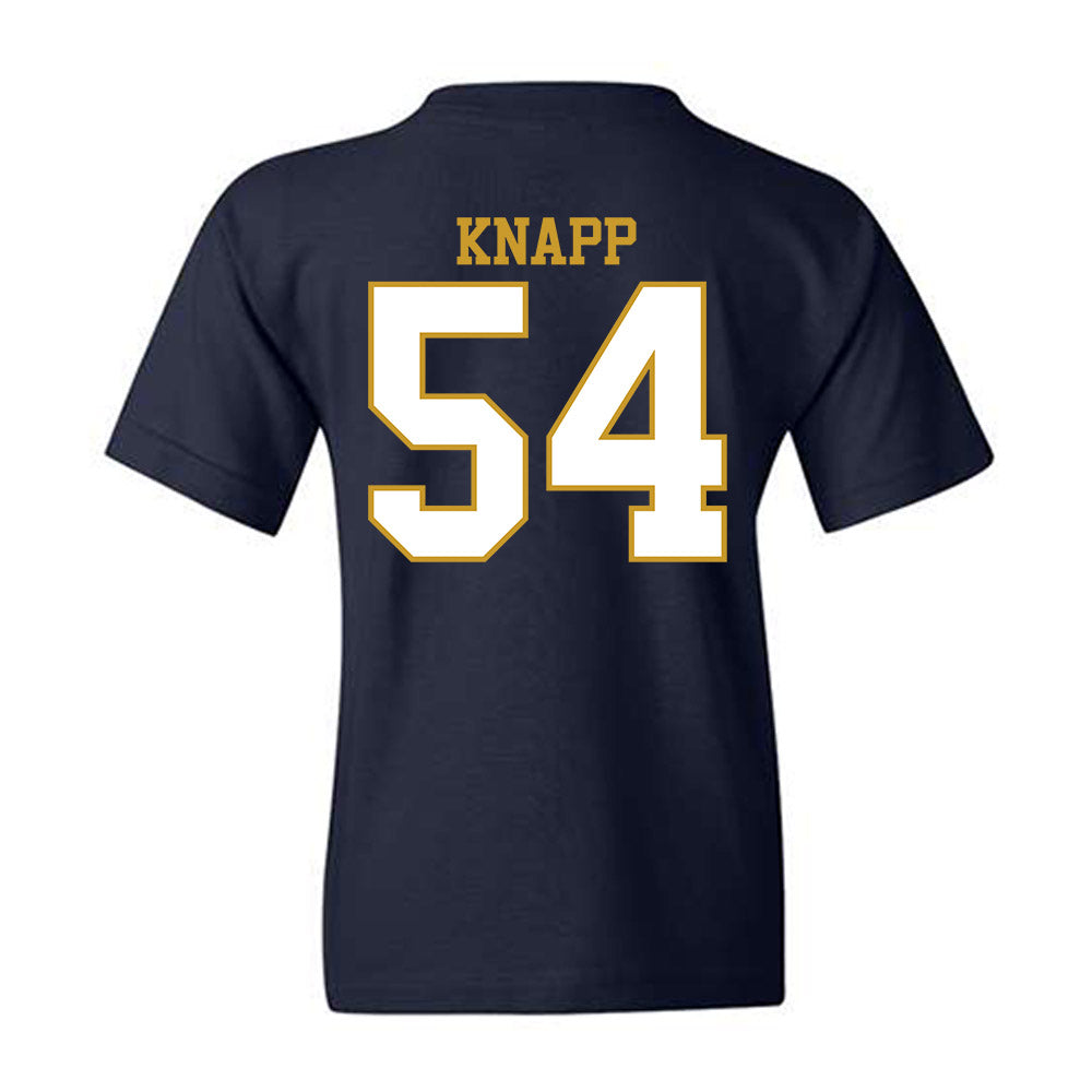 Notre Dame - NCAA Football : Anthonie Knapp - Generic Shersey Youth T-Shirt-1