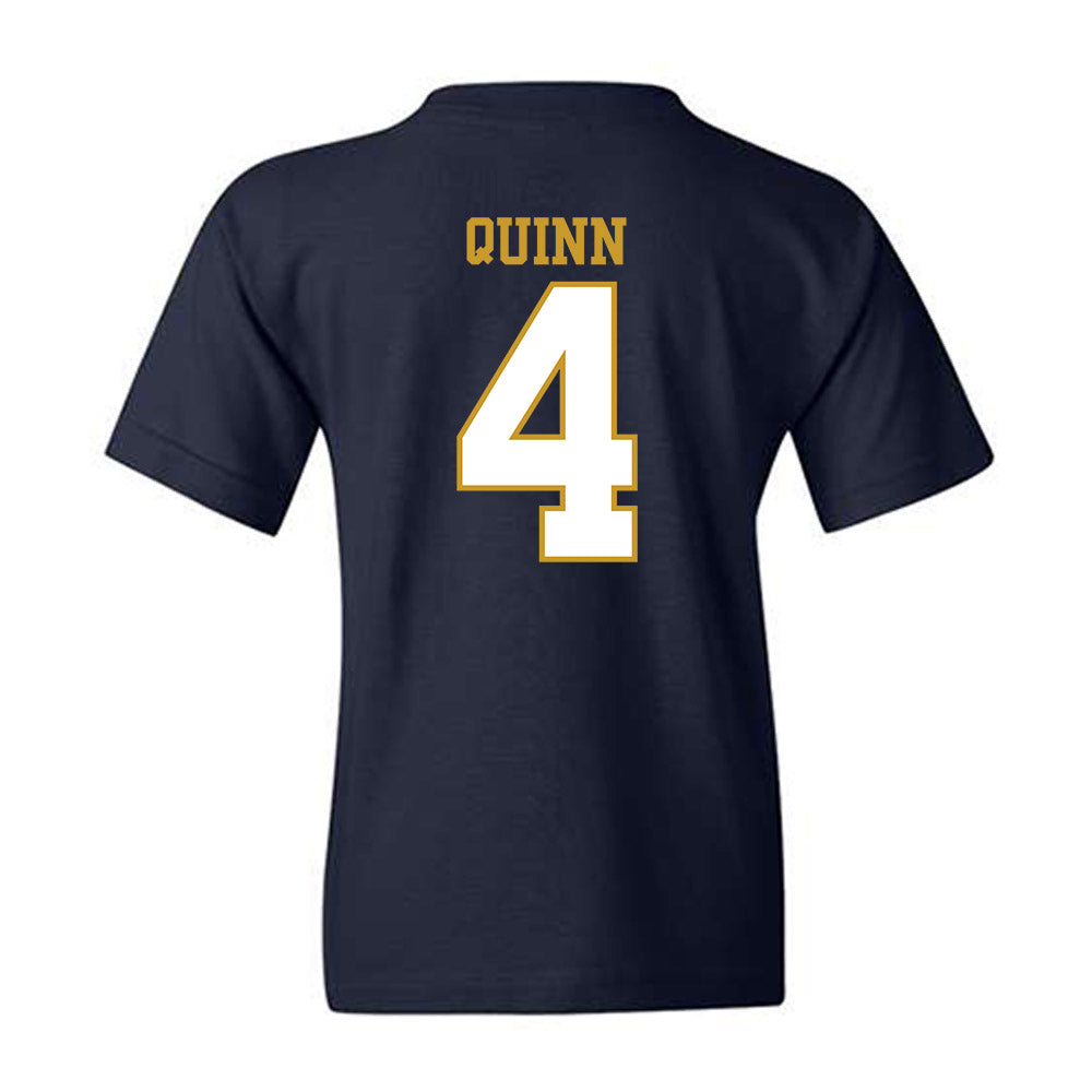 Notre Dame - NCAA Men's Ice Hockey : Michael Quinn - Generic Shersey Youth T-Shirt-1