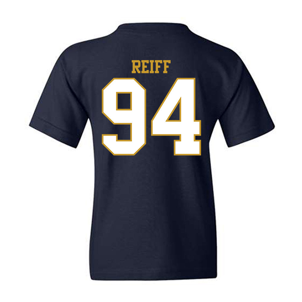 Notre Dame - NCAA Football : Joe Reiff - Generic Shersey Youth T-Shirt-1