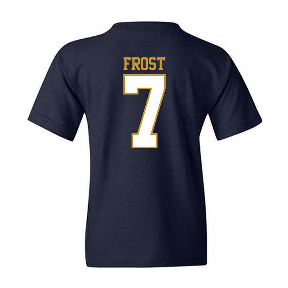 Notre Dame - NCAA Men's Basketball : Ryder Frost - Generic Shersey Youth T-Shirt-1
