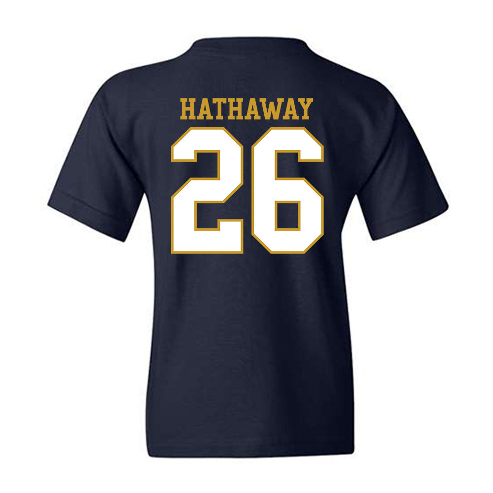 Notre Dame - NCAA Women's Soccer : Melinda Hathaway - Generic Shersey Youth T-Shirt-1