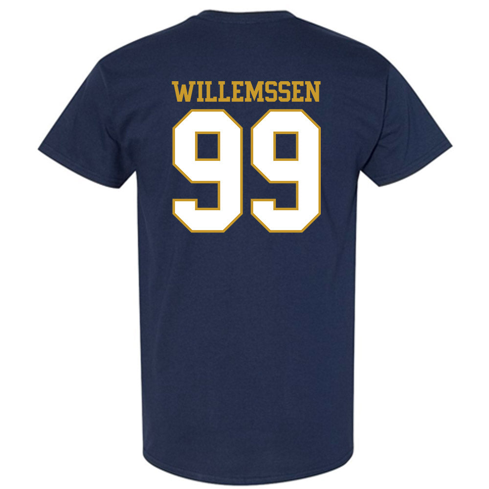 Notre Dame - NCAA Softball : Christina Willemssen - Generic Shersey T-Shirt-1