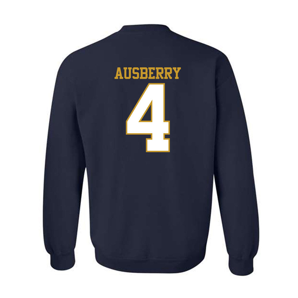 Notre Dame - NCAA Football : Jaiden Ausberry - Generic Shersey Crewneck Sweatshirt-1