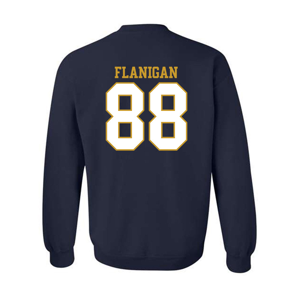 Notre Dame - NCAA Football : James Flanigan - Generic Shersey Crewneck Sweatshirt-1
