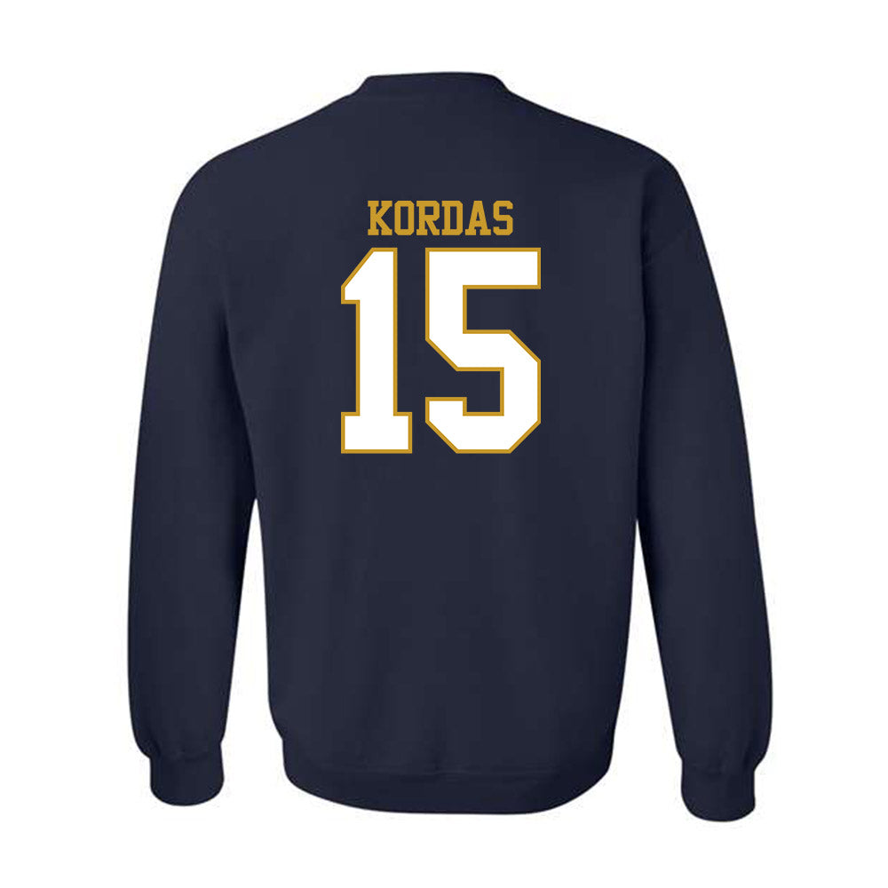 Notre Dame - NCAA Women's Volleyball : Mae Kordas - Generic Shersey Crewneck Sweatshirt-1