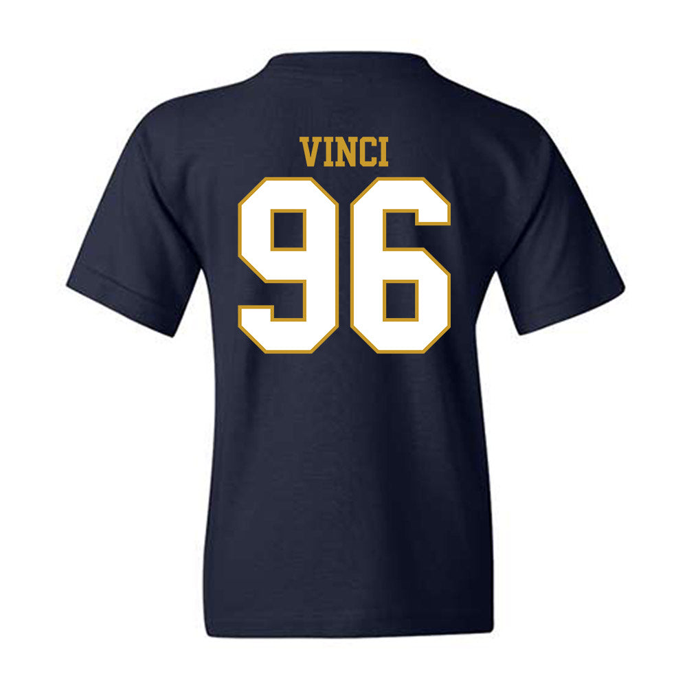 Notre Dame - NCAA Football : Joseph Vinci - Generic Shersey Youth T-Shirt-1