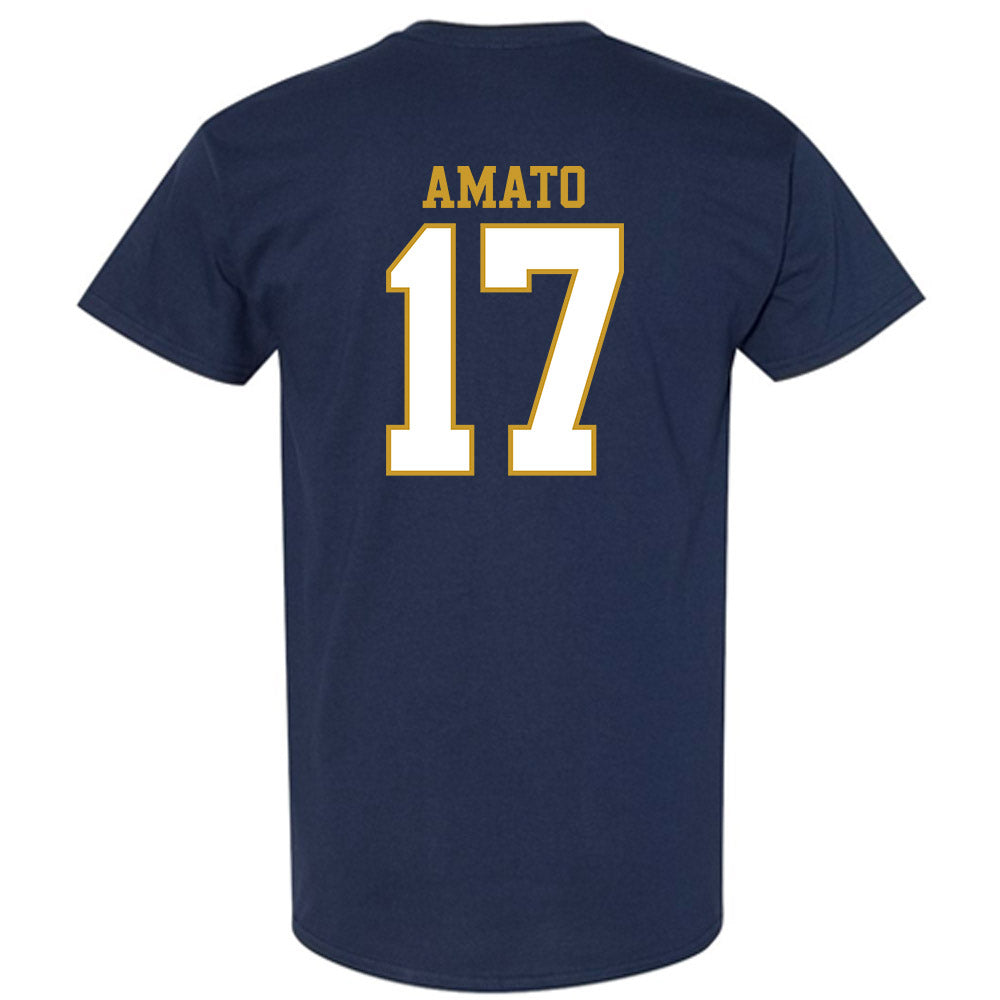 Notre Dame - NCAA Women's Lacrosse : Ellie Amato - Generic Shersey T-Shirt-1