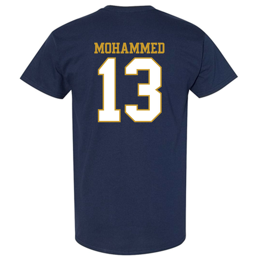 Notre Dame - NCAA Men's Basketball : Sir Mohammed - Generic Shersey T-Shirt-1