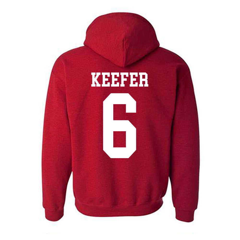 Oklahoma - NCAA Women's Soccer : Kayla Keefer - Classic Shersey Hooded Sweatshirt-1