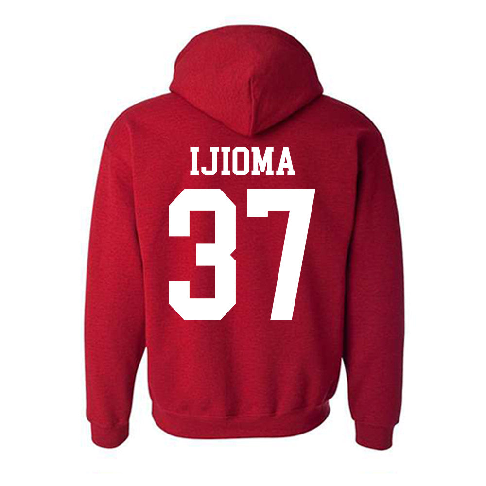 Oklahoma - NCAA Football : Prince Ijioma - Classic Shersey Hooded Sweatshirt-1