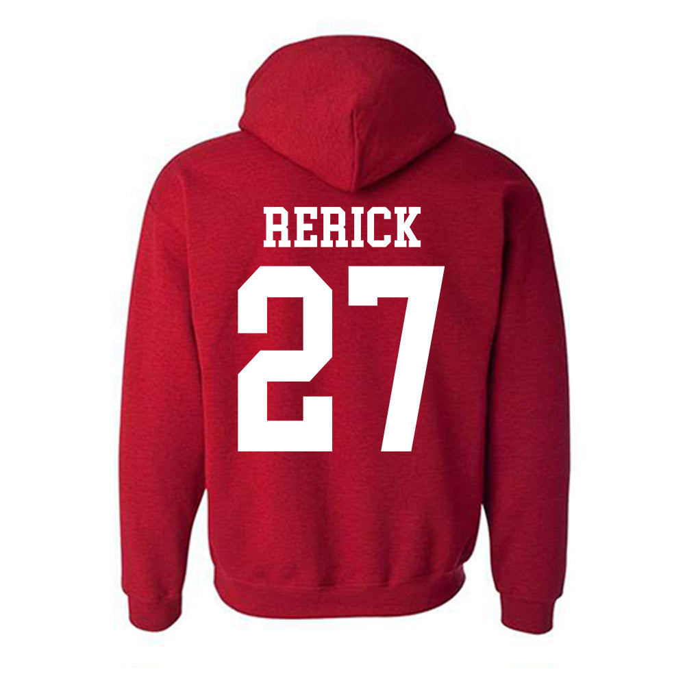 Oklahoma - NCAA Baseball : Drew Rerick - Classic Shersey Hooded Sweatshirt-1
