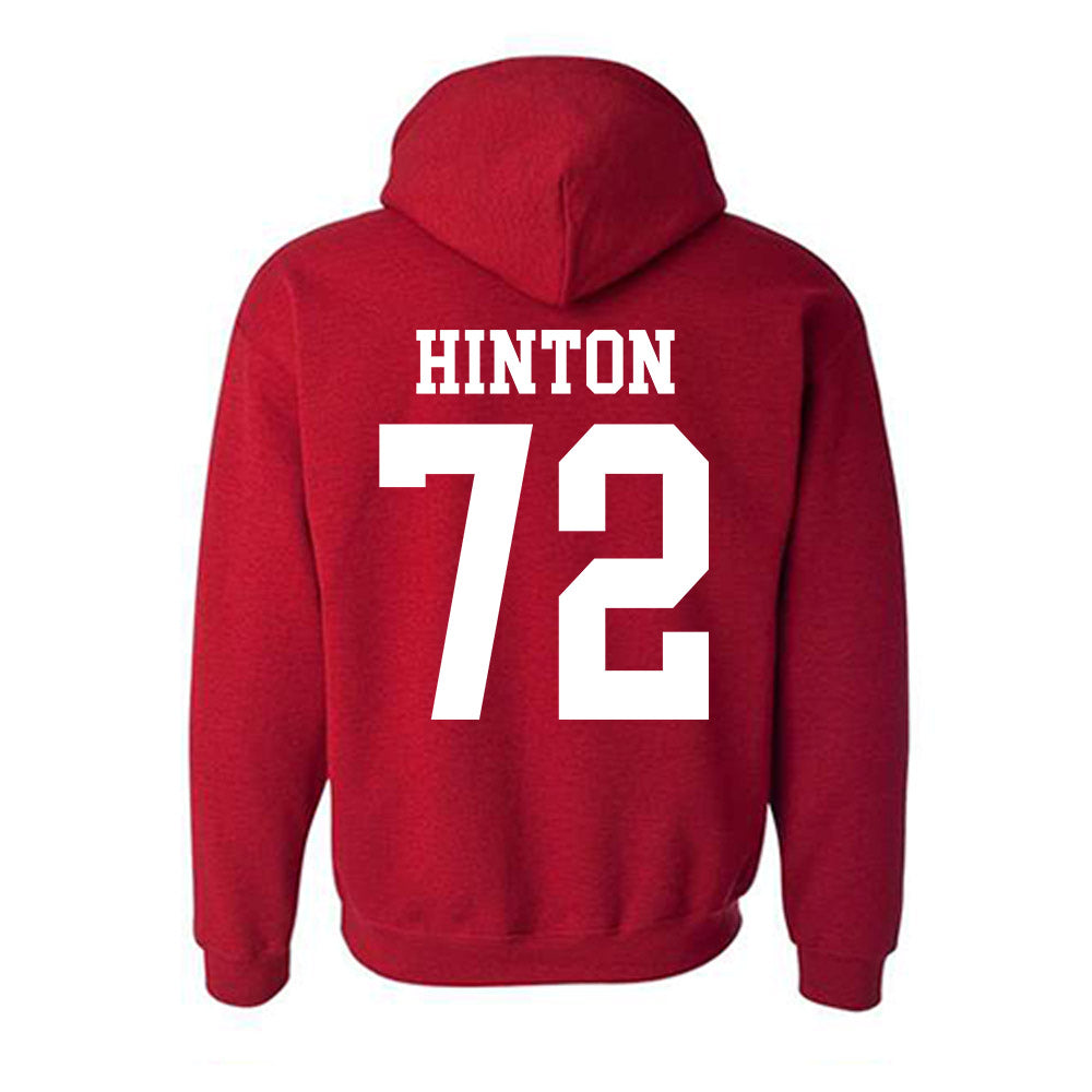 Oklahoma - NCAA Football : Fred Hinton - Classic Shersey Hooded Sweatshirt-1