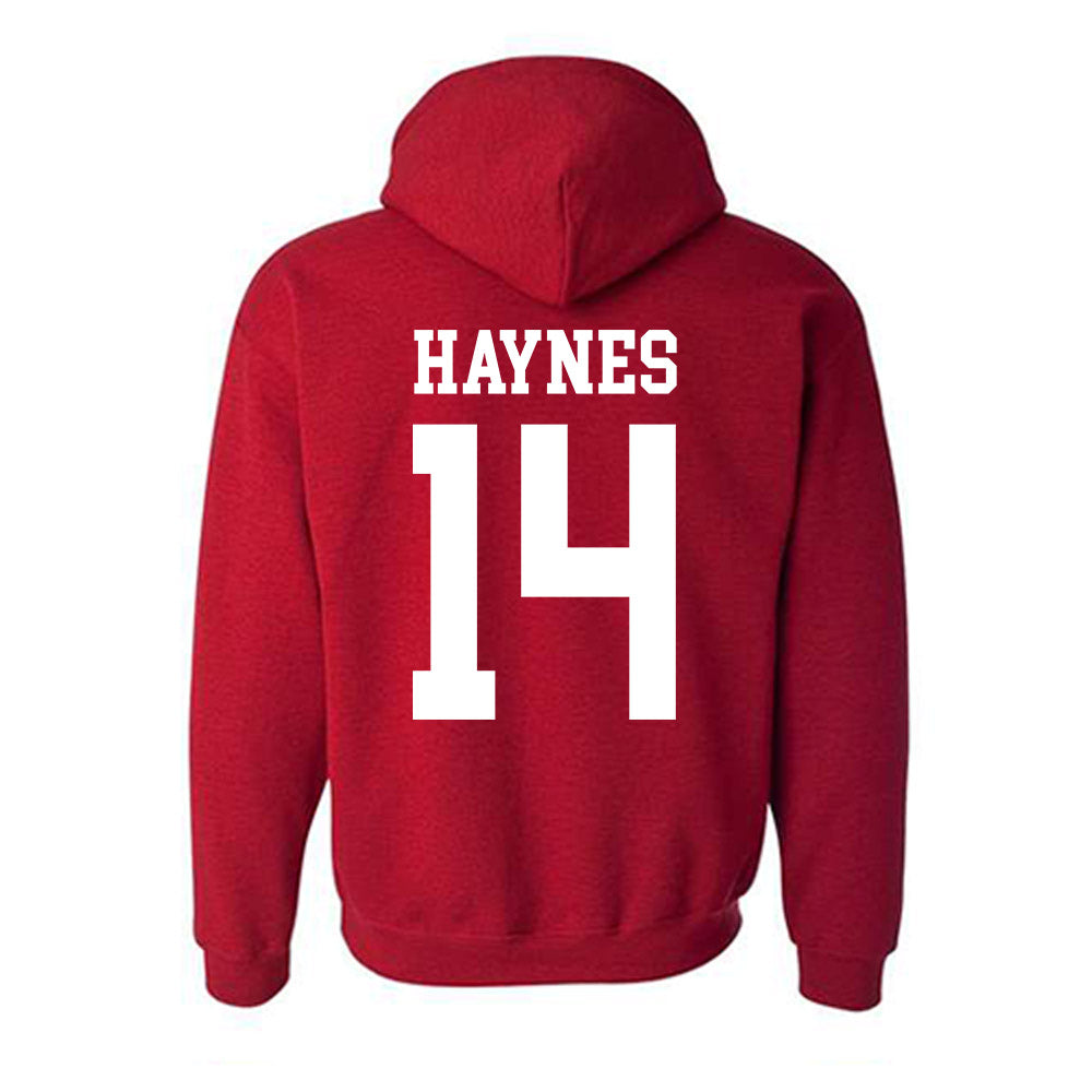 Oklahoma - NCAA Football : Trystan Haynes - Classic Shersey Hooded Sweatshirt-1