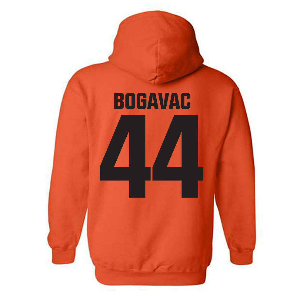 Oklahoma State - NCAA Men's Basketball : Luka Bogavac - Classic Shersey Hooded Sweatshirt-1