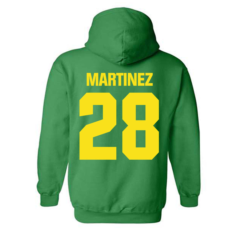 Oregon - NCAA Women's Soccer : CJ Martinez - Hooded Sweatshirt-1