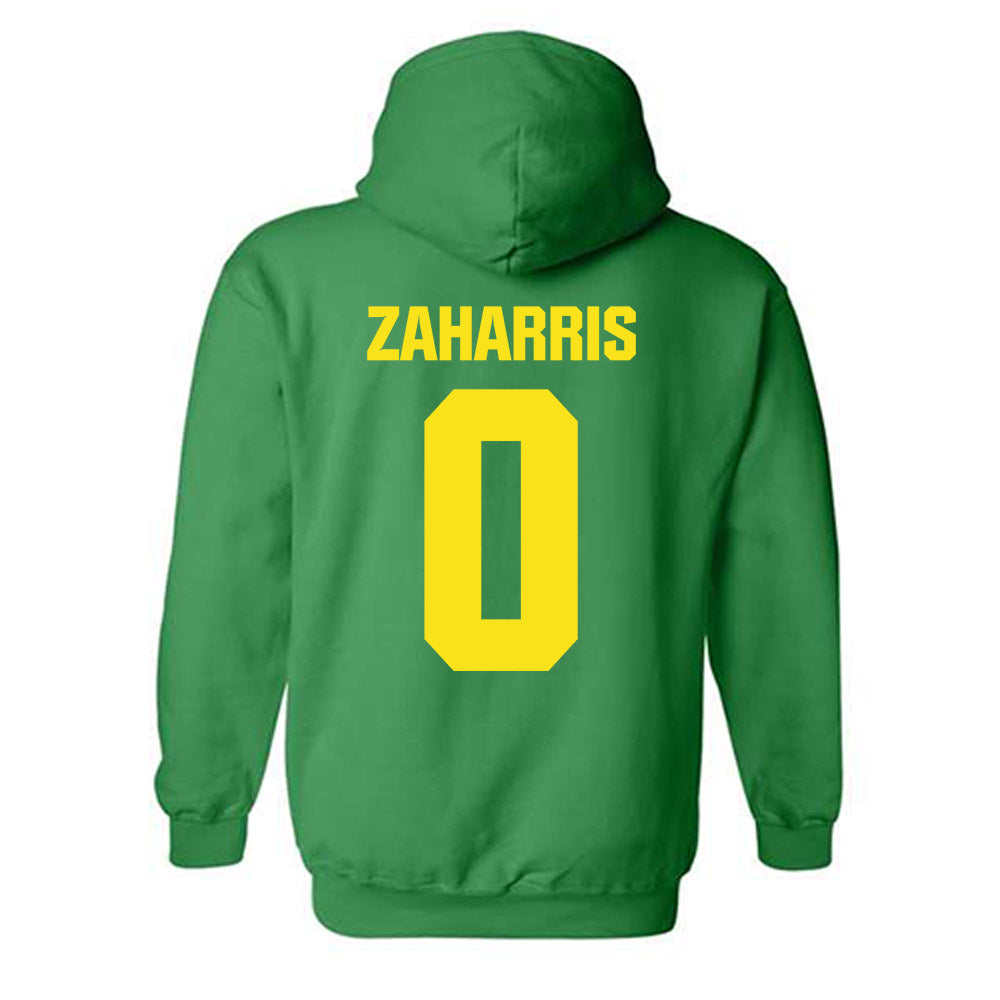 Oregon - NCAA Women's Soccer : Jordan Zaharris - Hooded Sweatshirt-1
