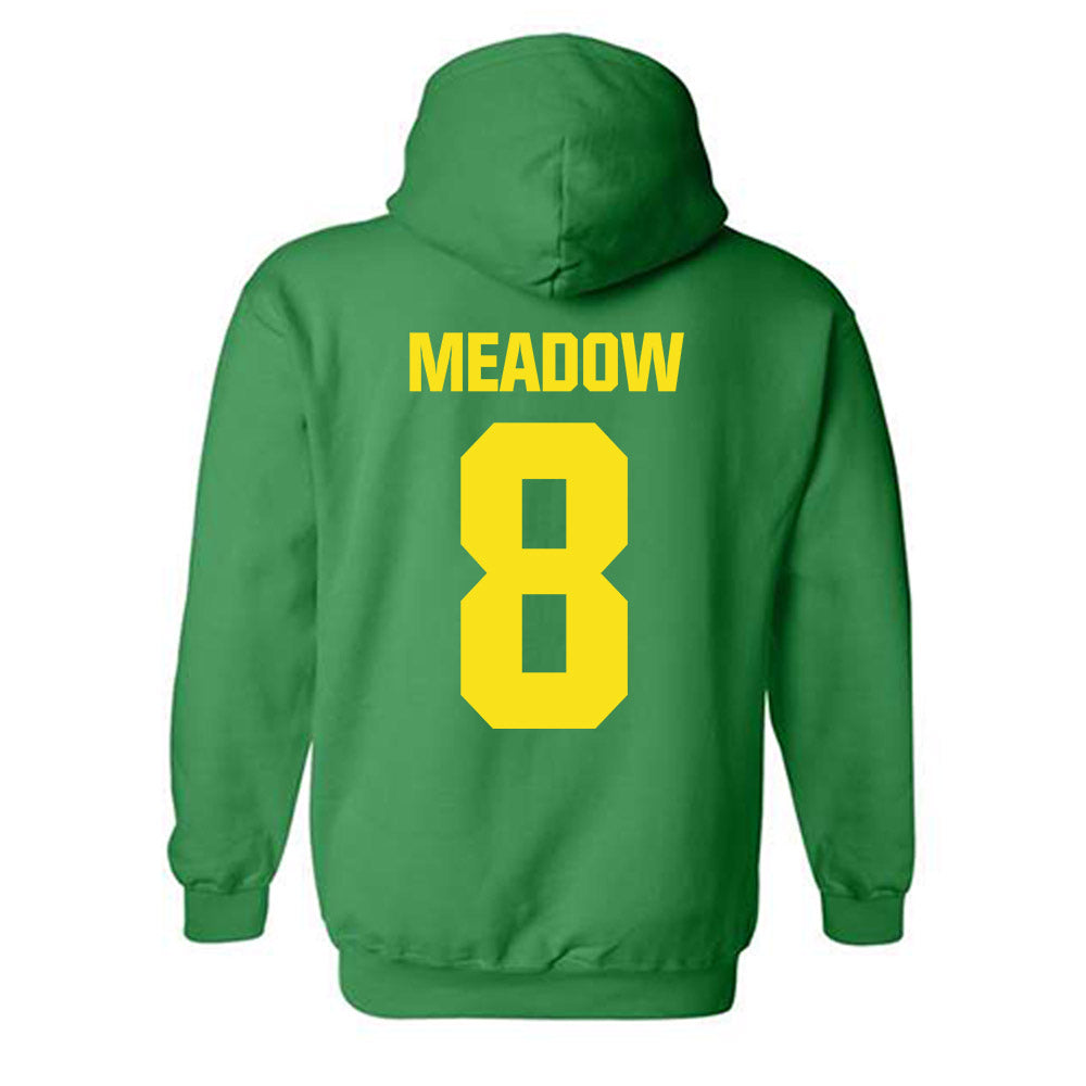Oregon - NCAA Men's Basketball : Andrew Meadow - Hooded Sweatshirt-1