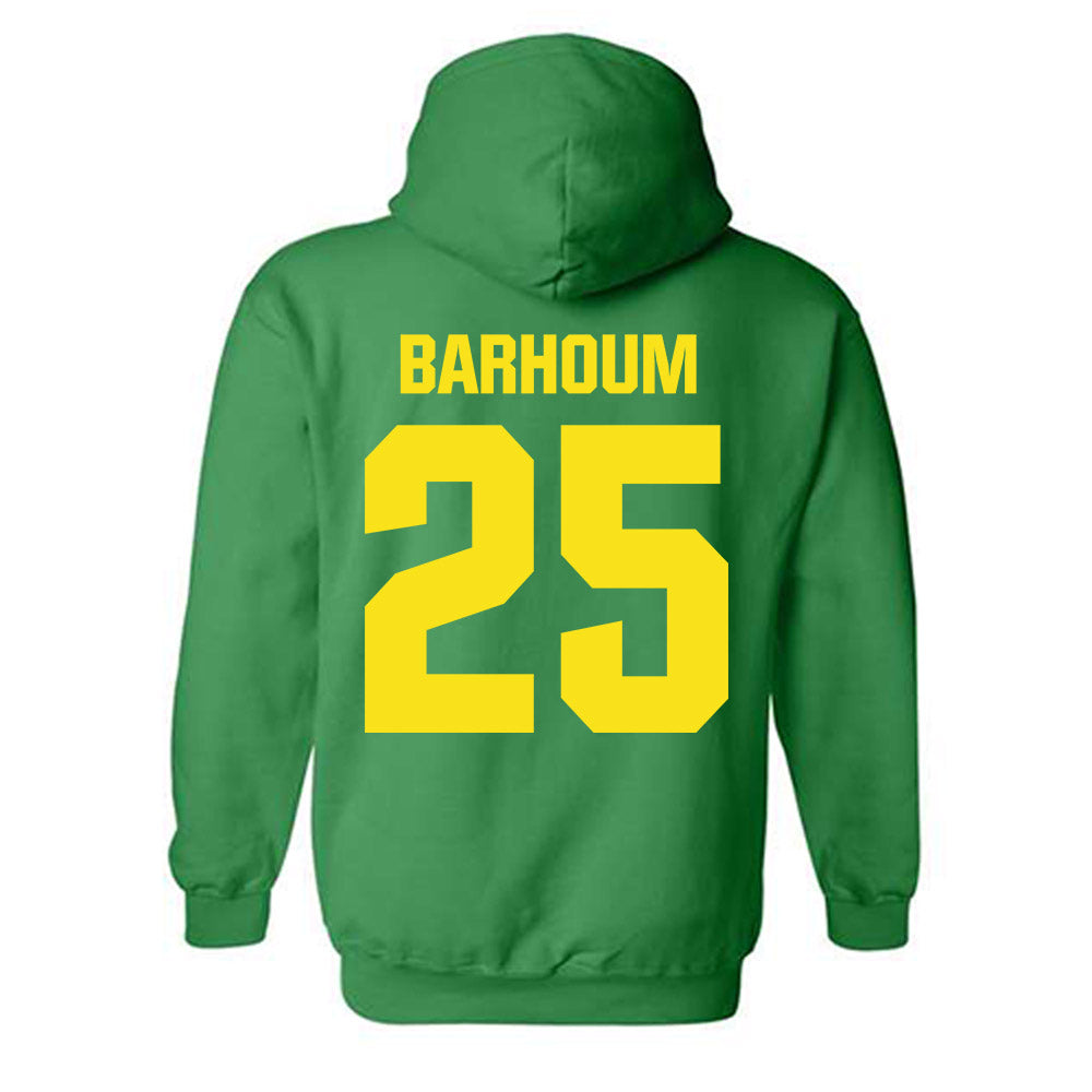 Oregon - NCAA Women's Basketball : Sara Barhoum - Hooded Sweatshirt-1