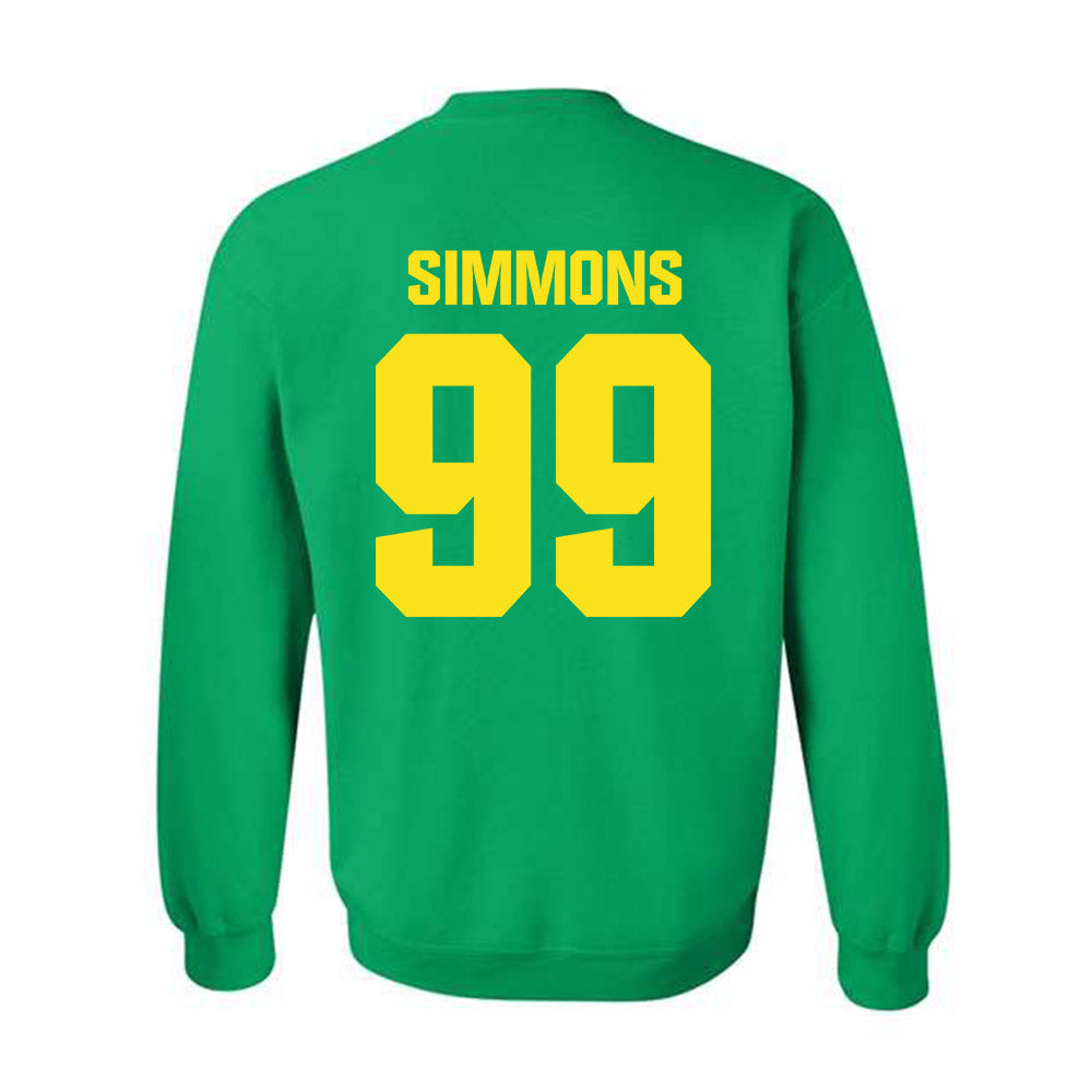 Oregon - NCAA Football : Jerome Simmons - Crewneck Sweatshirt-1