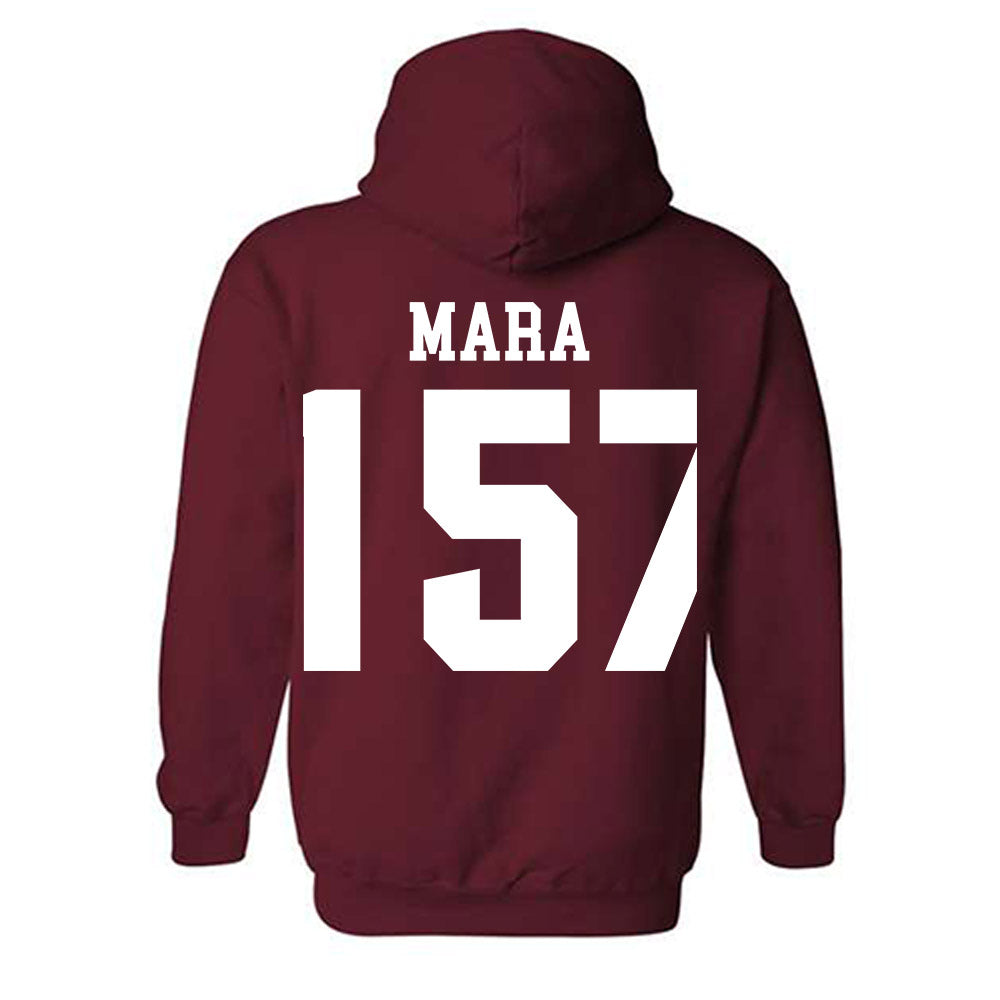 Stanford - NCAA Wrestling : Jason Mara - Classic Shersey Hooded Sweatshirt-1