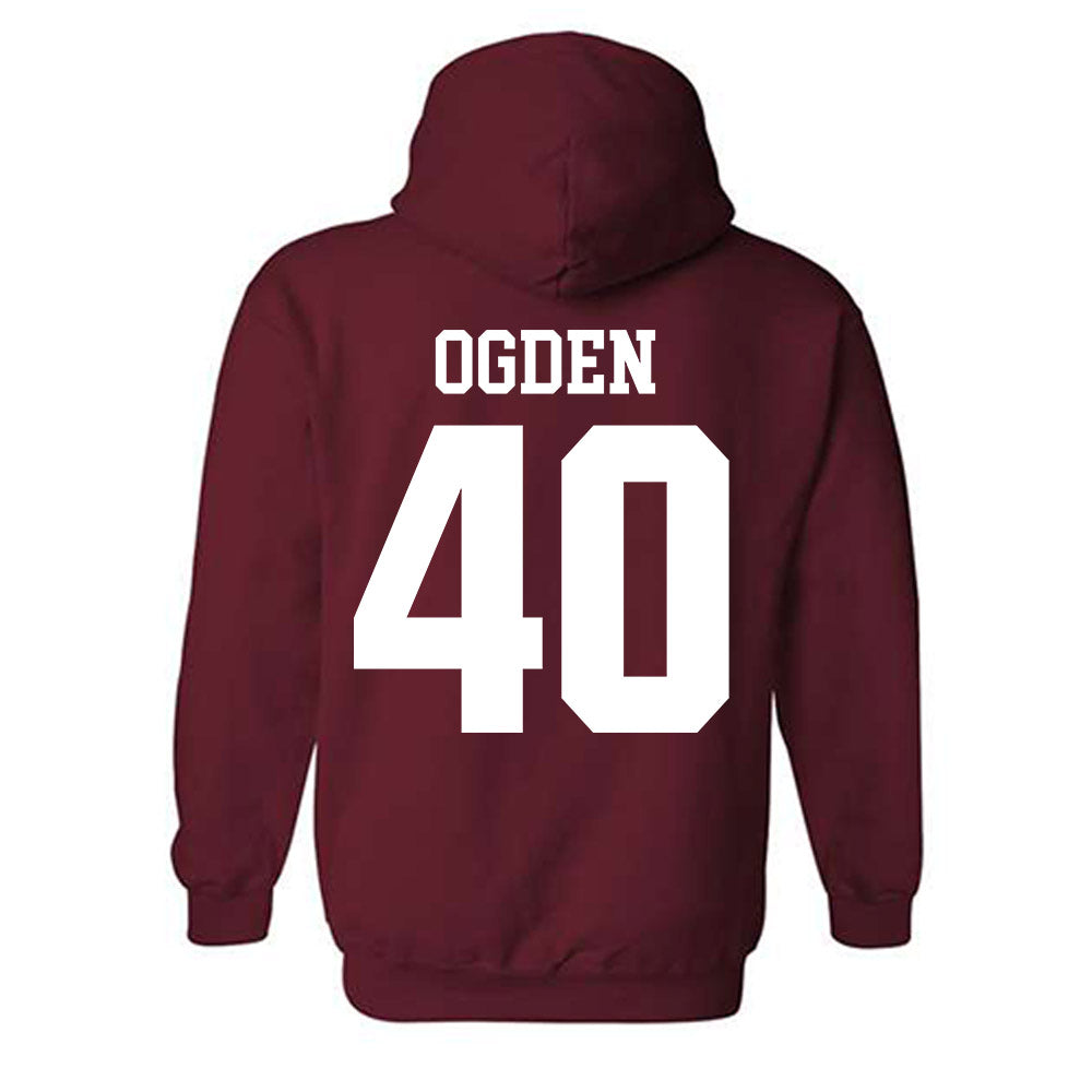 Stanford - NCAA Women's Basketball : Courtney Ogden - Classic Shersey Hooded Sweatshirt-1