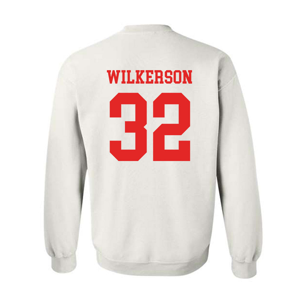 Texas Tech - NCAA Football : Sawyer Wilkerson - Classic Shersey Crewneck Sweatshirt-1