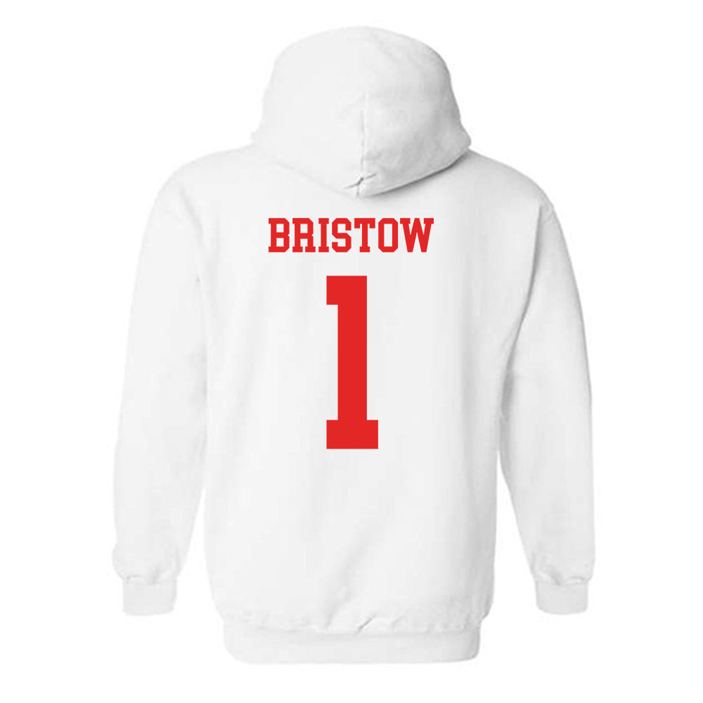 Texas Tech - NCAA Women's Basketball : Jalynn Bristow - Classic Shersey Hooded Sweatshirt-1