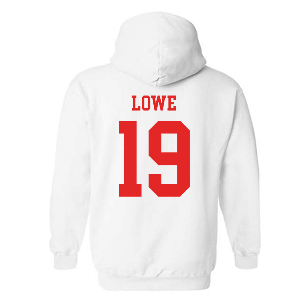 Texas Tech - NCAA Baseball : Jonny Lowe - Classic Shersey Hooded Sweatshirt-1