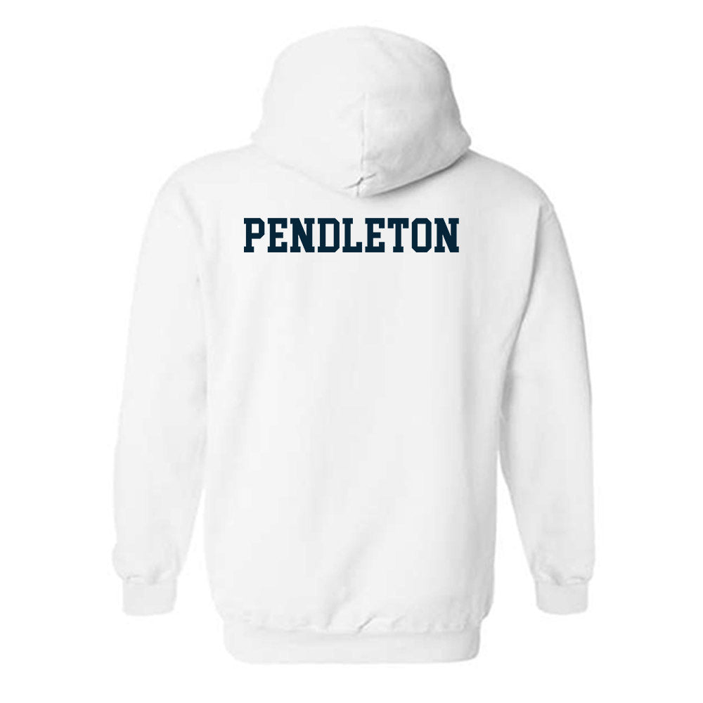 Utah State - NCAA Football : Jordan Pendleton - Classic Shersey Hooded Sweatshirt-1