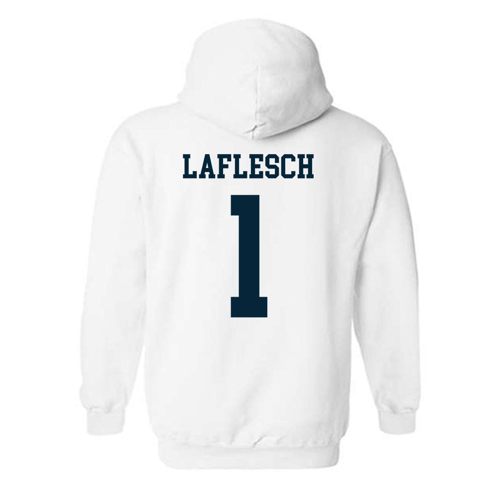 Utah State - NCAA Women's Volleyball : Lily LaFlesch - Classic Shersey Hooded Sweatshirt-1
