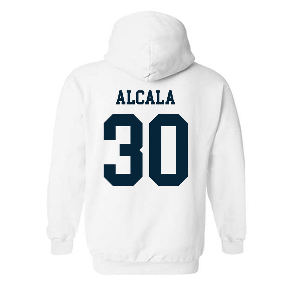 Utah State - NCAA Women's Soccer : Valeria Alcala - Classic Shersey Hooded Sweatshirt-1