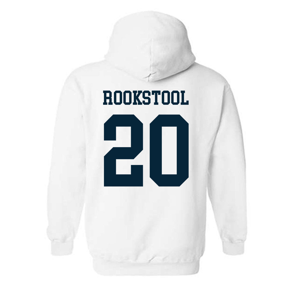 Utah State - NCAA Women's Basketball : Kylani Rookstool - Classic Shersey Hooded Sweatshirt-1