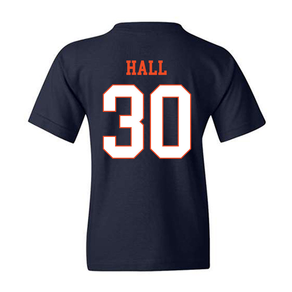Virginia - NCAA Men's Basketball : Dallin Hall - Youth T-Shirt-1