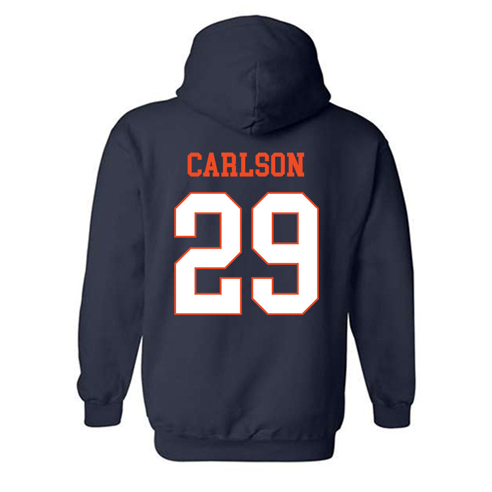 Virginia - NCAA Women's Soccer : Molly Carlson - Hooded Sweatshirt-1